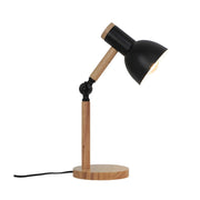 Lampada da scrivania Balbo 1 luce legno nero E14 Zuma Line