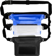 Set di Tasche per Telefono Acquatiche - Protezione Subacquea - Set da 3 pezzi
