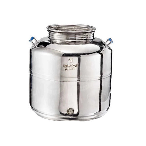 CONTENITORE ACCIAIO INOX PER USO ALIMENTI SANSONE- lt. 10- FF- pezzi 1