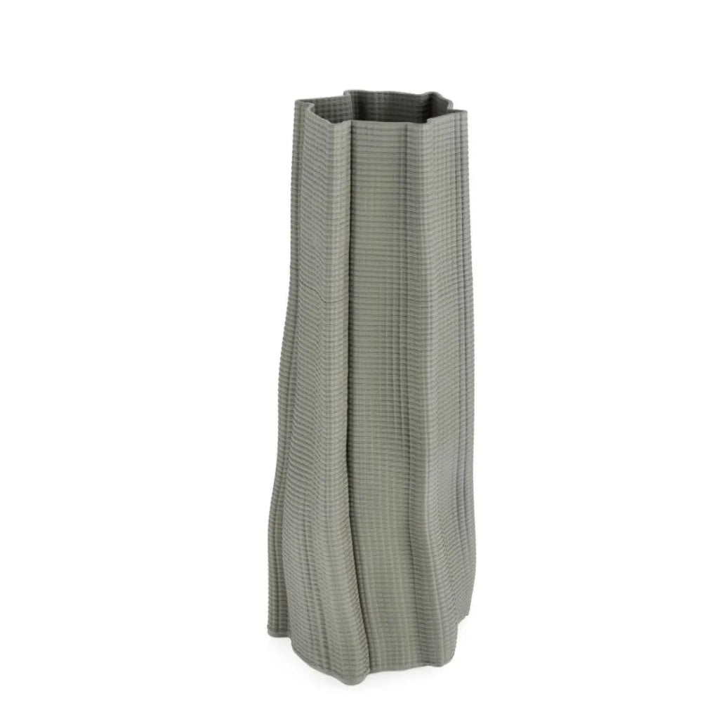 Vaso Reiko tondo verde ø21x44 h cm