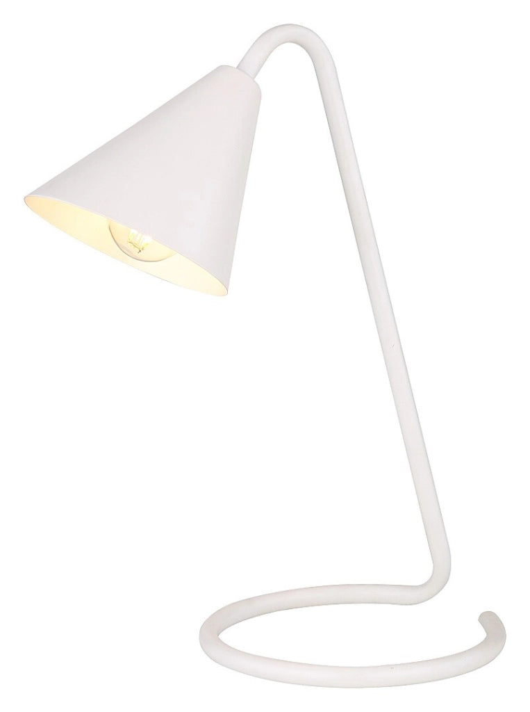 Lampada da tavolo bianca minimal E14 Monty 3089 Rabalux