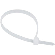 Raytech fascette per cablaggio in nylon autoestinguente confezione da 100 pezzi *** colore bianco, dimensioni 4,8 x 2...