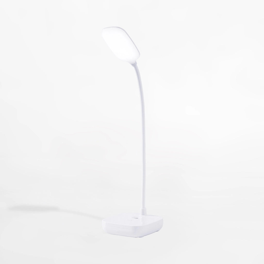 Lampada scrivania bianca flessibile LED 7W Zuma Line