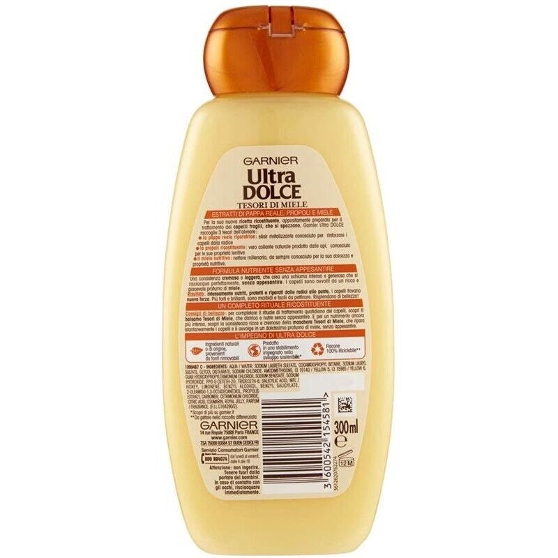 ULTRA DOLCE SHAMPOO TESORI DI MIELE 300ML