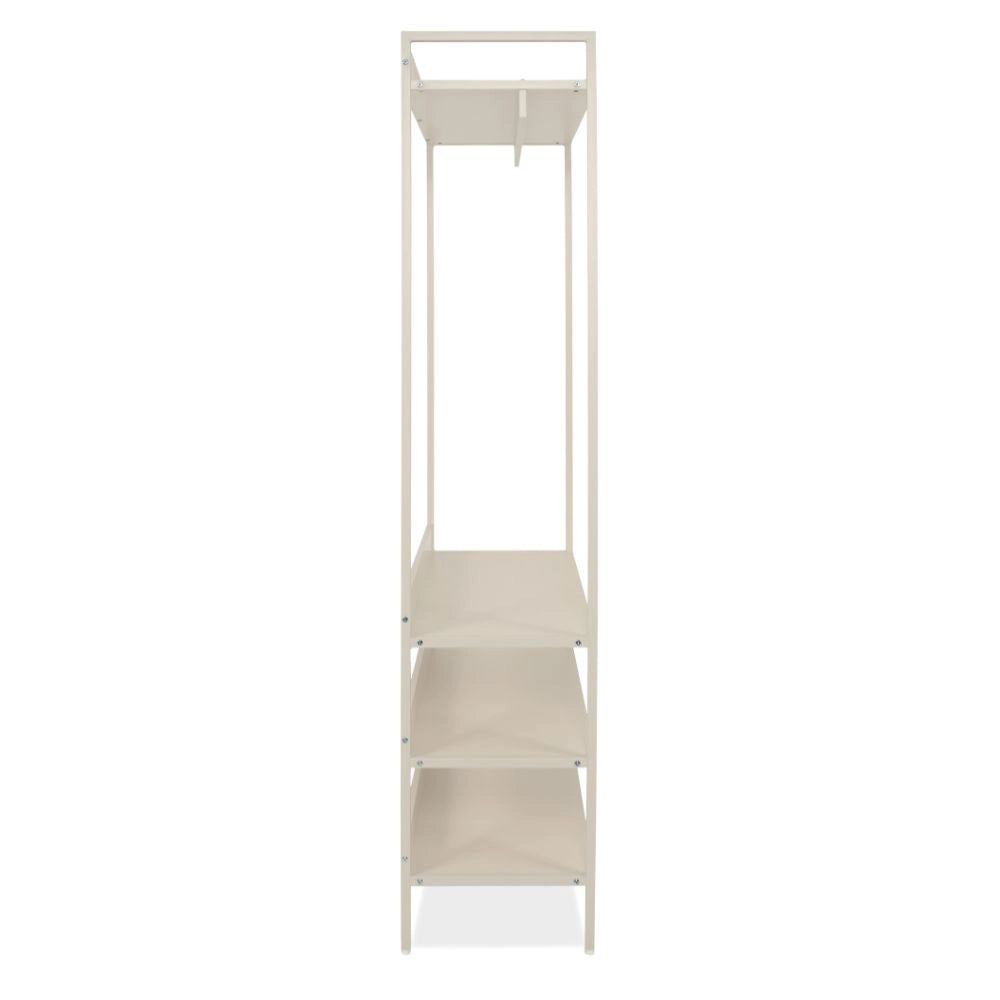 Mobile Ingresso Dhaka41B con Appendiabiti e 4 Ripiani Beige