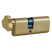 CILINDRO OVALE CON POMOLO mm 32+10+22 = 64 (37+27)  - CORNI