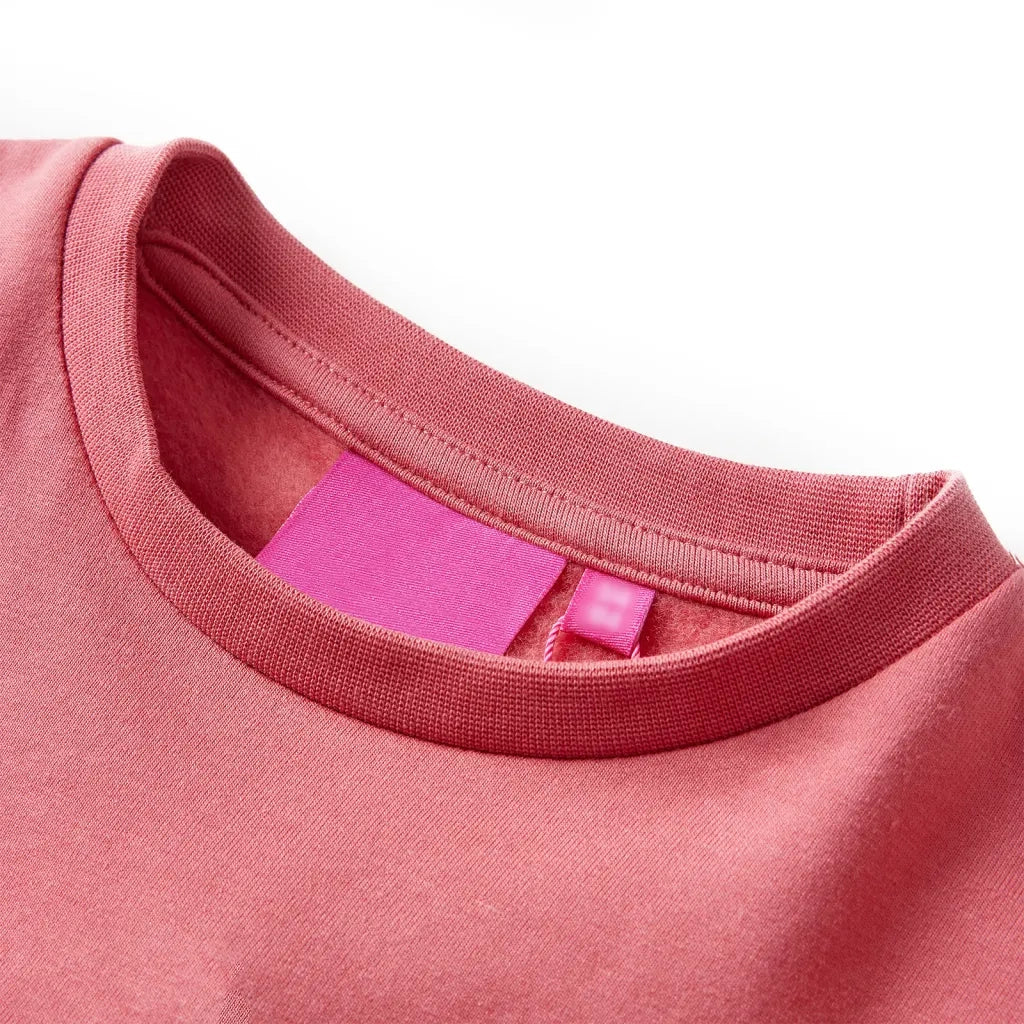 Felpa da Bambino Color Block Rosa e Henn¨¦ 104