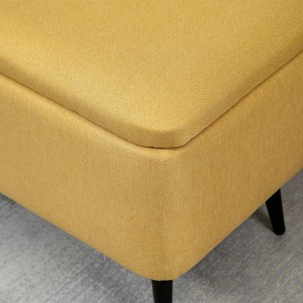 Poltrona ¨C Minimal ¨C Giallo 101x38,5x44,5 cm
