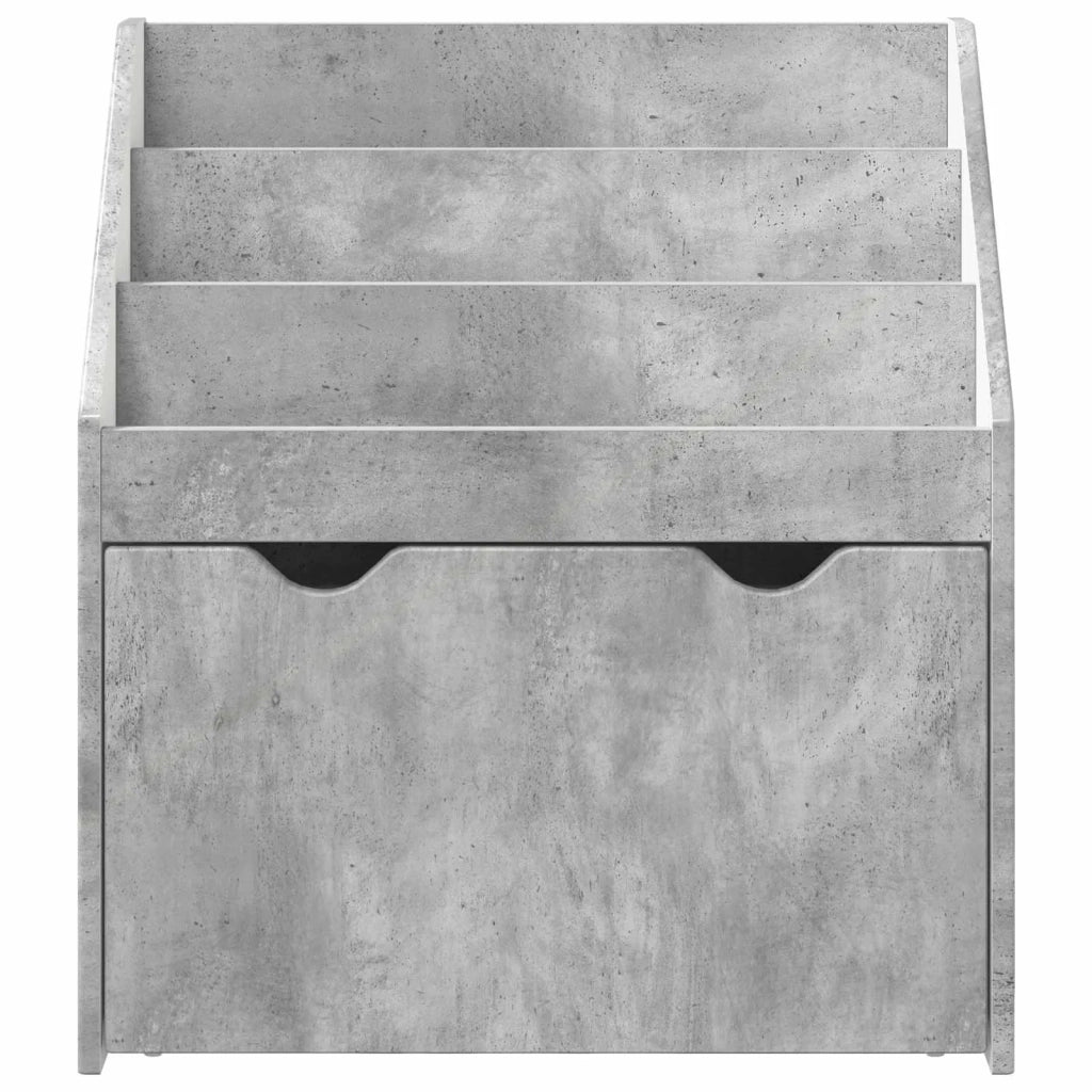 Libreria per Bambini Grigio cemento 60 x 29,5 x 69 cm 892392