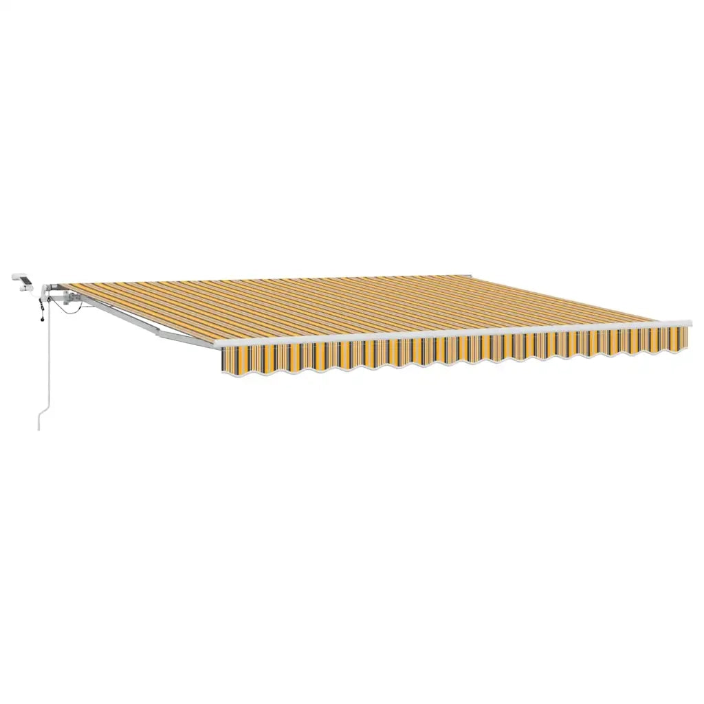 Tenda Retrattile Multicolore 400 × 300 cm Poliestere e Metallo 3330578