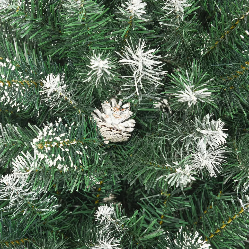 Albero di Natale Artificiale con Base 210 cm PVC 345162