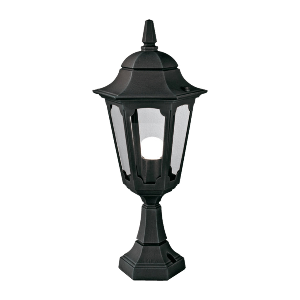 Lampada paletto esterno nera E27 60W Parish Elstead