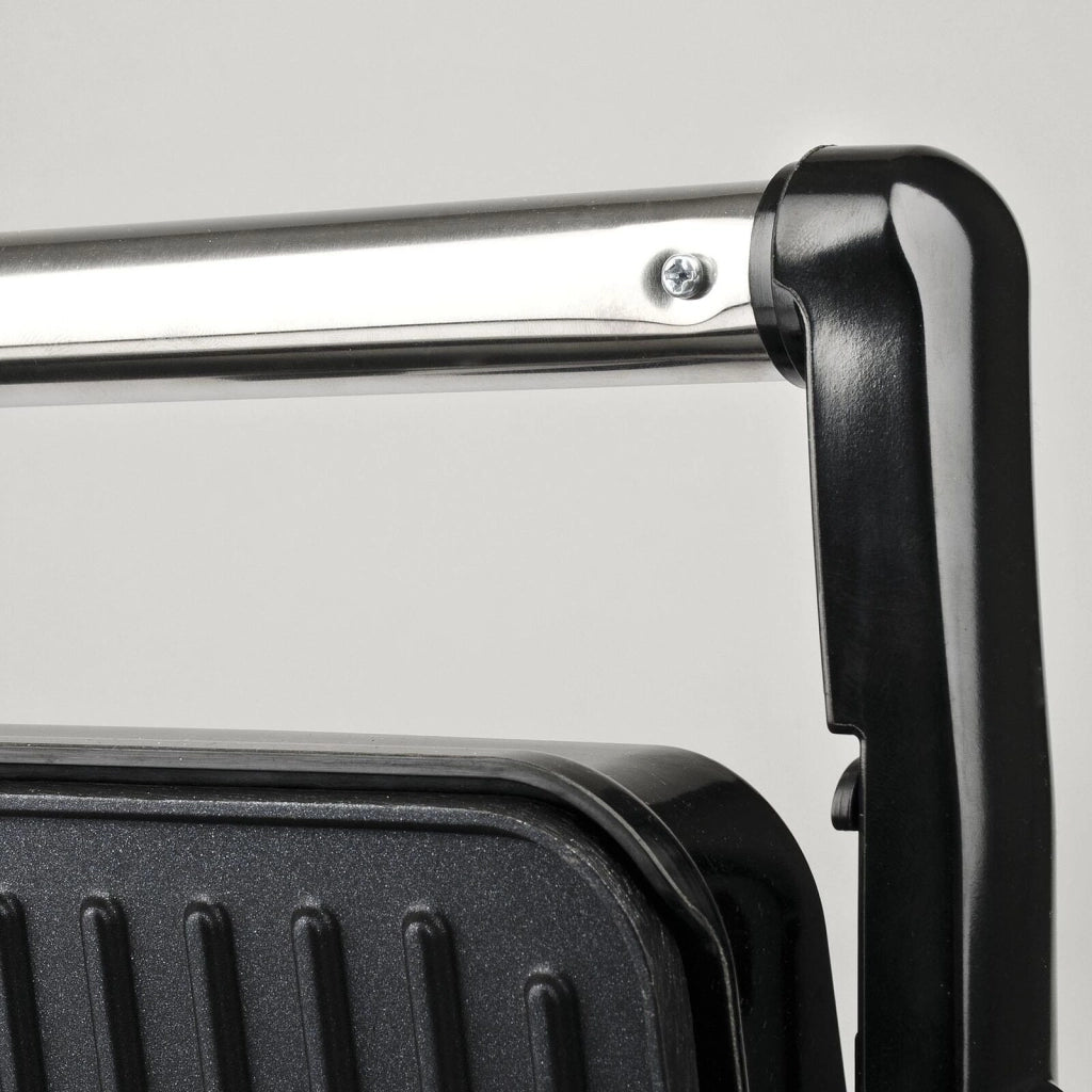 Girmi BS11 Bistecchiera Elettrica da Tavolo con 2 Piastre Antiaderenti 1500 W Regolazione Continua della Temperatura colore Nero