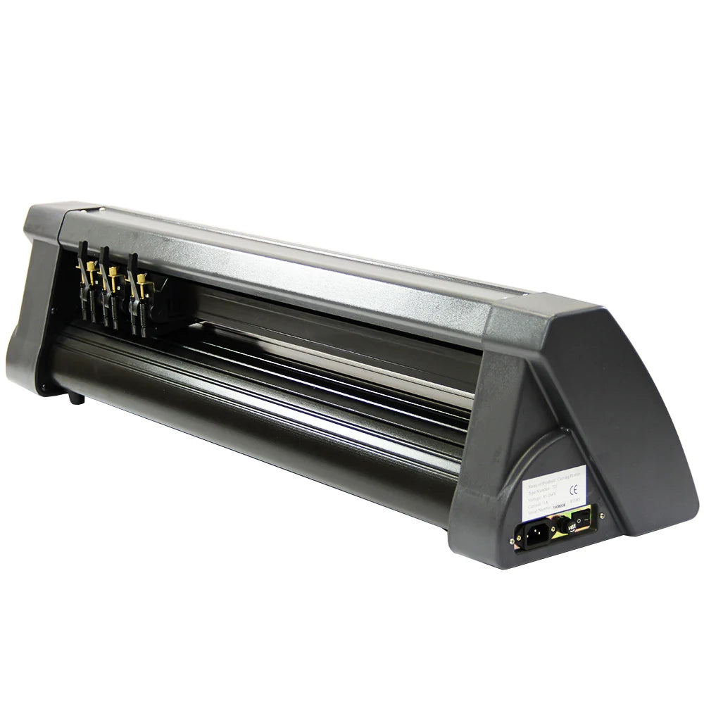 Plotter da taglio vinile PixMax 28" con ottica laser, lame Roland e stand