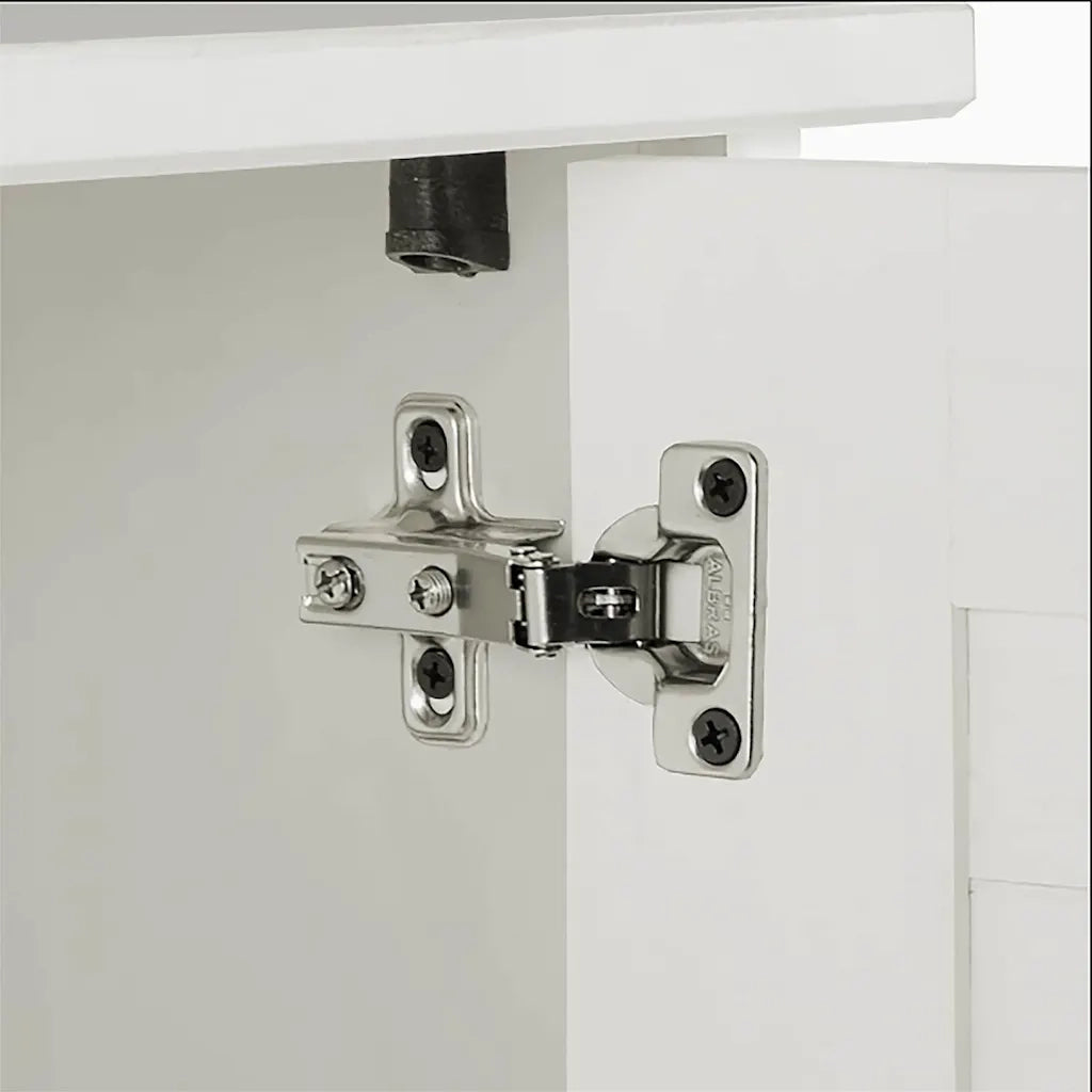 Set di mobili per il bagno VIGO 2 pcs Bianco e Bianco Antico 3328534