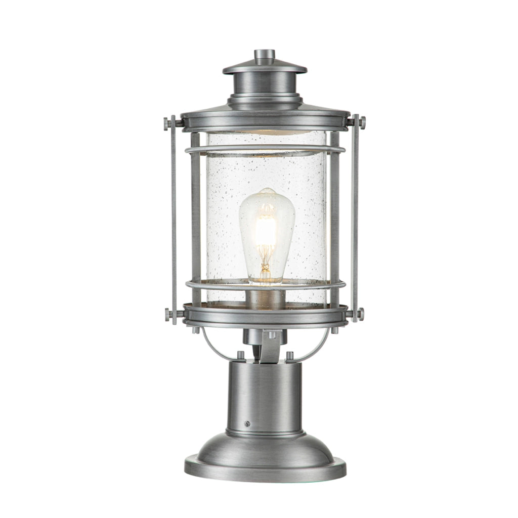 Lampada colonna esterno alluminio E27 Booker Quintiesse