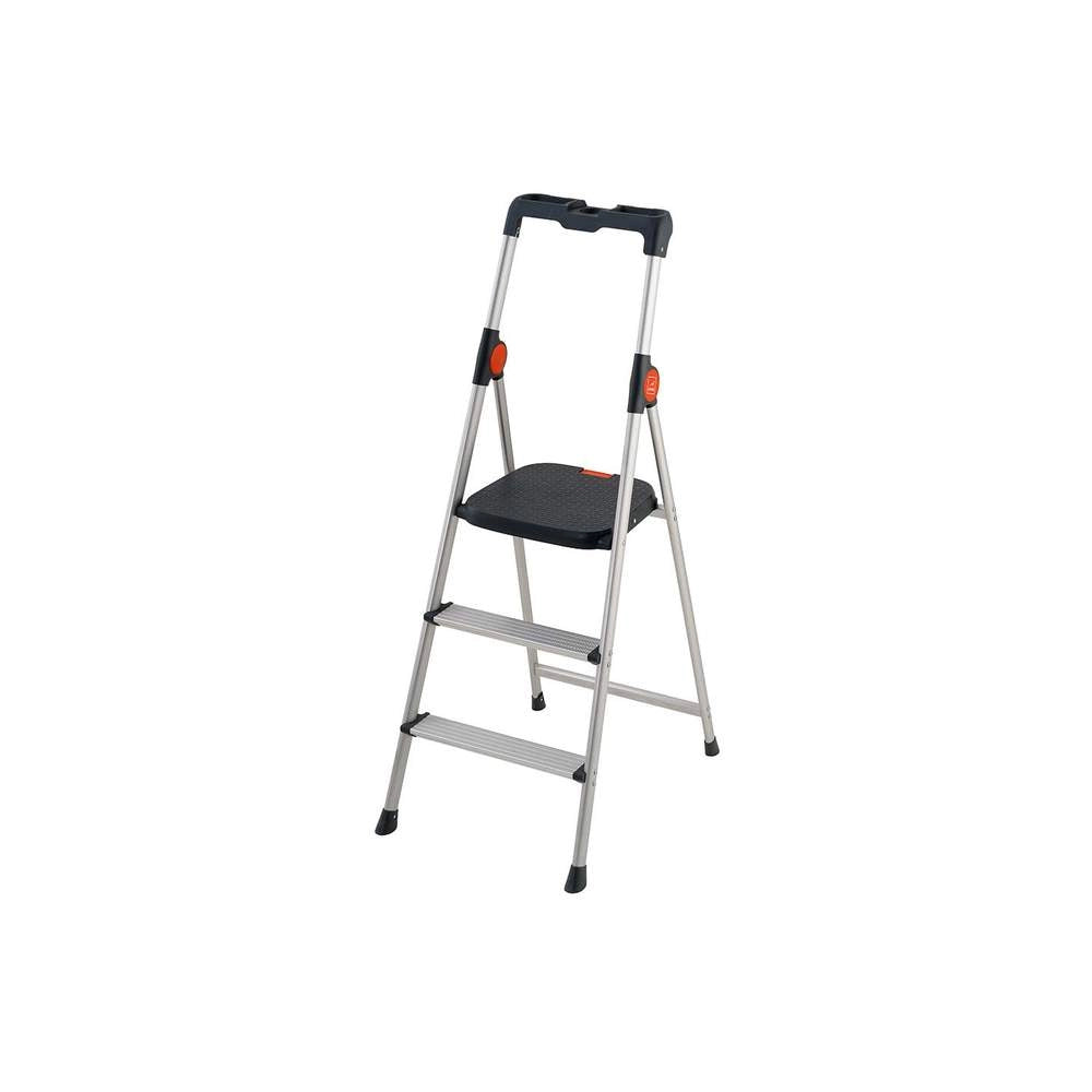 Scaletta in Alluminio con Piattaforma in Plastica Dekorstep Gierre Formato: 2 Gradini