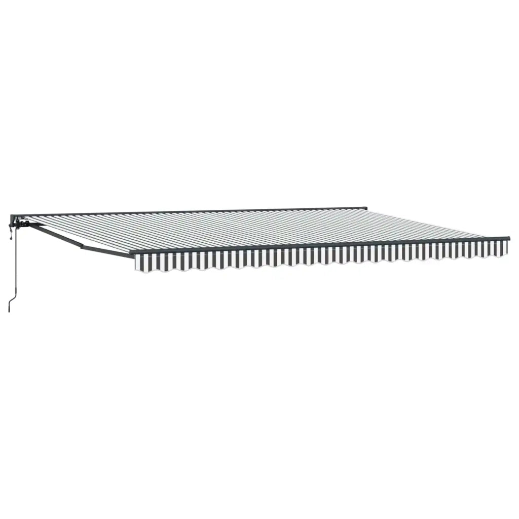 Struttura della tenda Antracite e Bianco 500 × 300 cm 3331242
