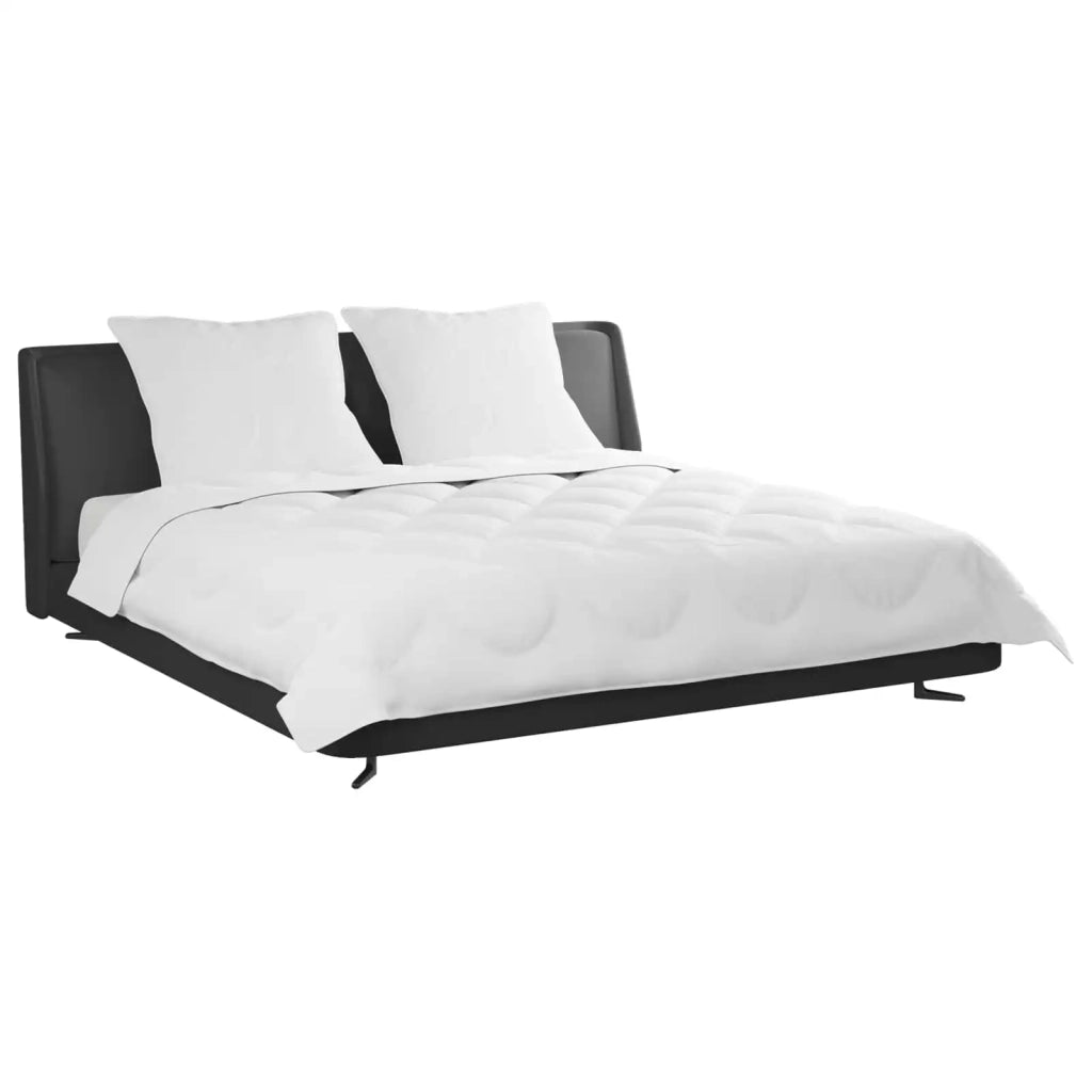 Piumone | Duvet con cuscino 3 pz Bianco Microfibra