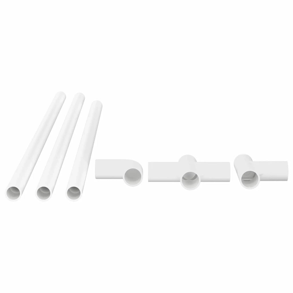 Tubo PVC 29 pcs Bianco PP e PE