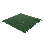 Set da 9 Piastrelle Flessibili in Plastica 55,5 x 55,5 cm da esterno, drenanti 2,7 m2 Colore: Verde