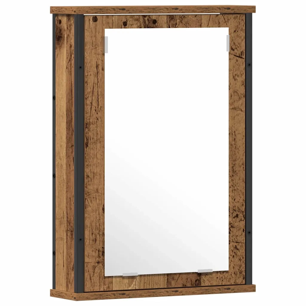 Set di mobili per il bagno 2 pcs Marrone Legno multistrato 3332515
