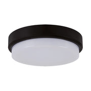 Plafoniera esterna LED ARON Struhm nera Ø21 18W IP65