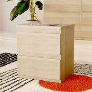 Comodino Morgan 2 cassetti rovere – 41.8x32.2x49.3H