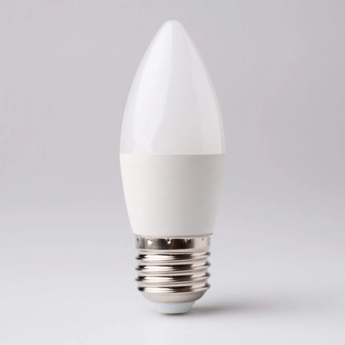 Lampadina LED candela E27 5W 450lm 6500K Ecolight