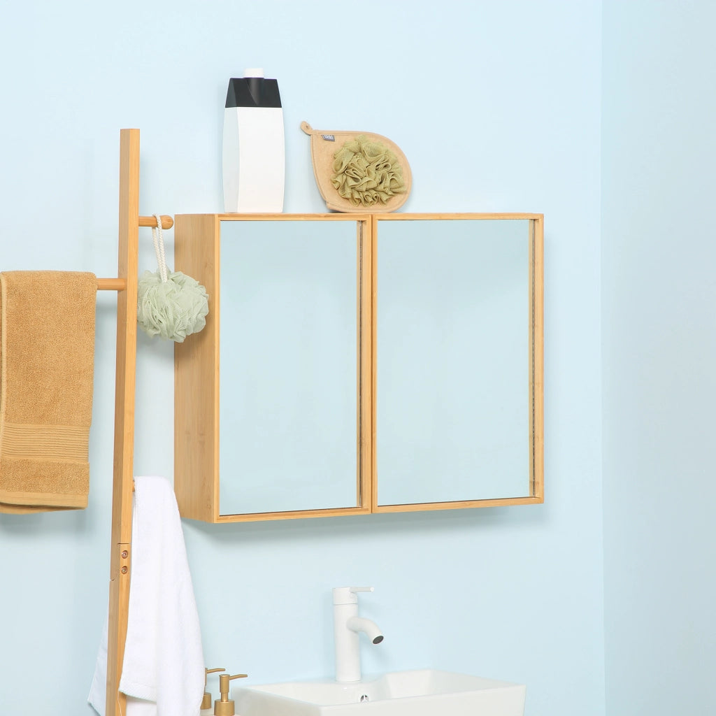 Armadio con ante a specchio ¨C Minimal ¨C 65x14x50 cm