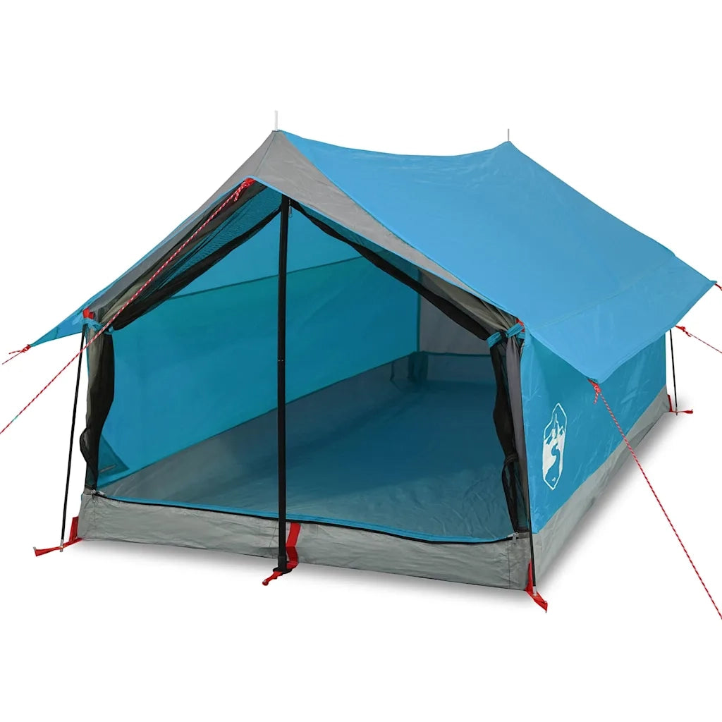 Tenda da Campeggio per 2 Persone-Tenda per Escursionismo Blu Impermeabile 913894