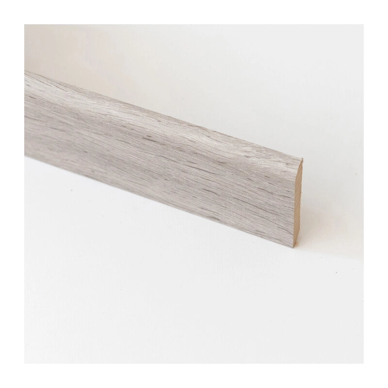 BATTISCOPA  70X10 MM MDF 240 CM ROVERE GRIGIO- 10,0 pz
