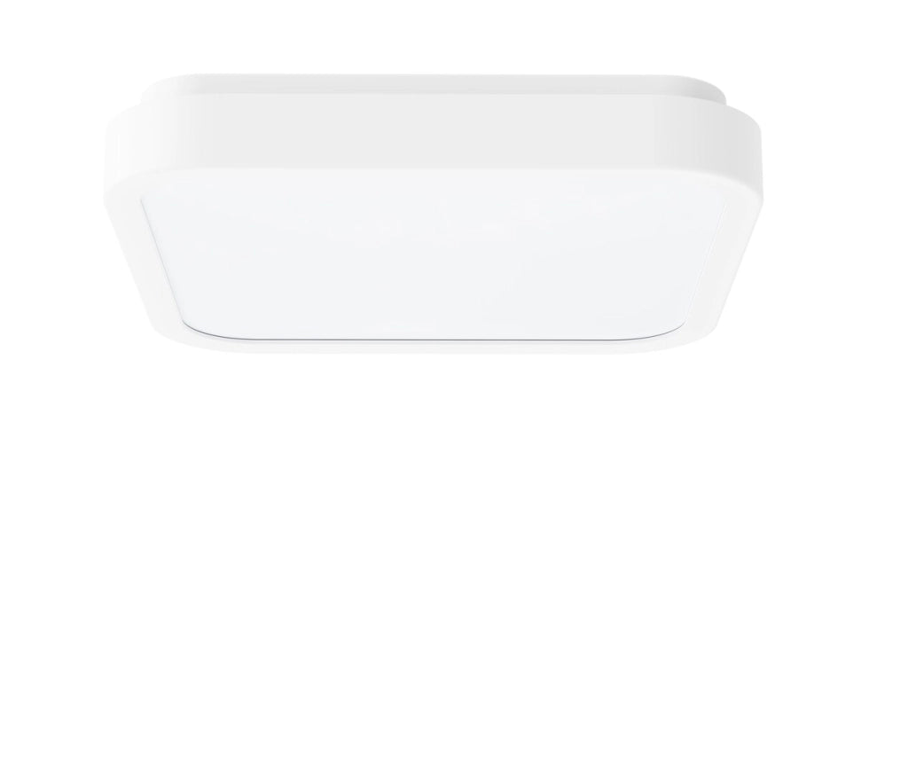 Plafoniera bagno quadrata 25cm bianca IP44 LED 18W Samira Rabalux