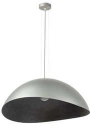 Sospensione Solaris argento/nero Ø48cm E27 Sigma Lighting