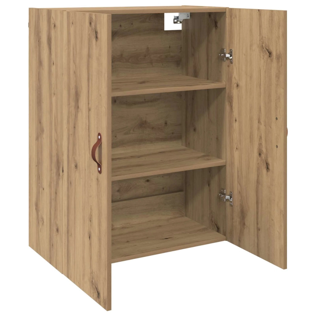Mobiletto a muro 2 pcs Rovere artigianale 69,5 x 34 x 90 cm 3394573