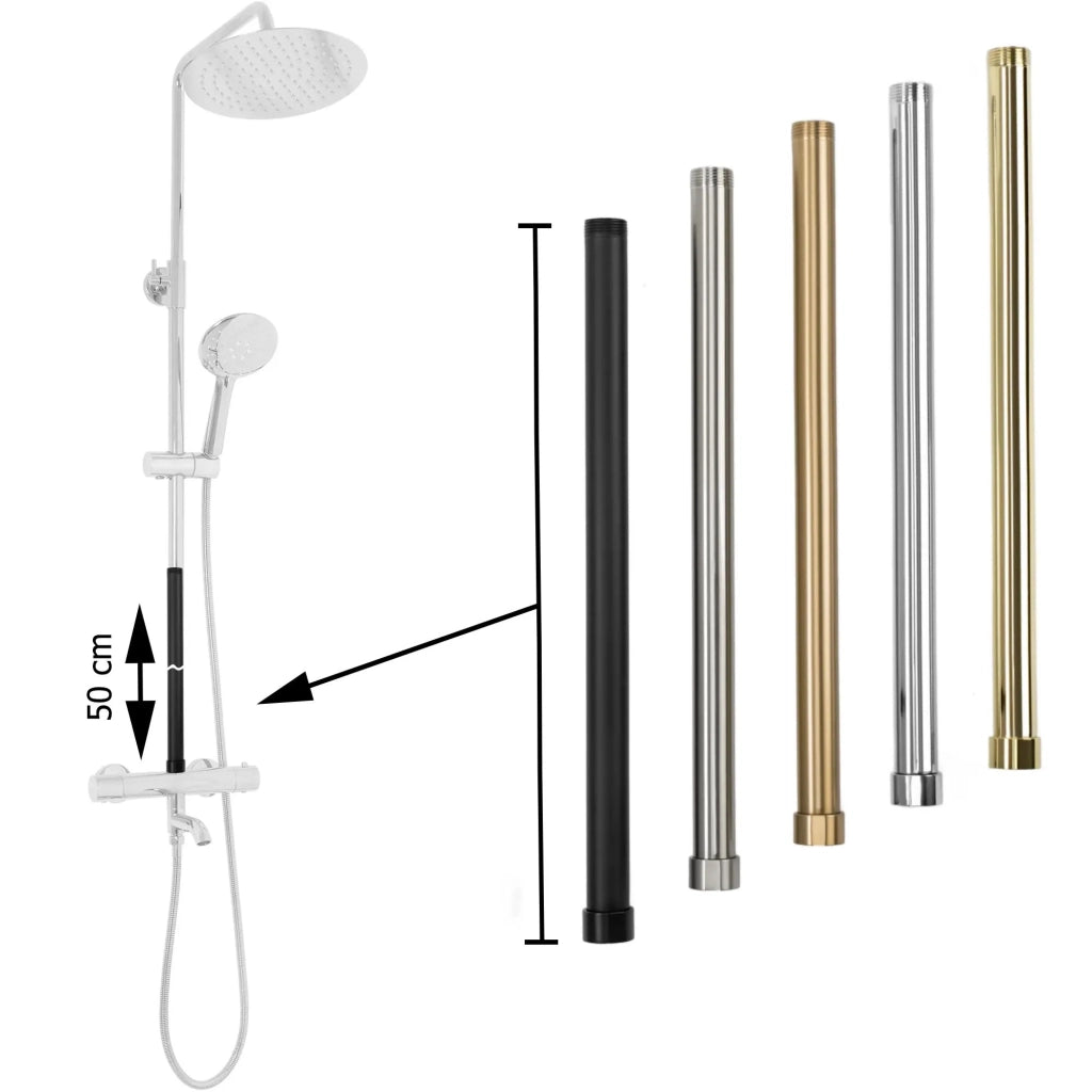 Prolunga Per Set Vasca/doccia Chrom 50cm