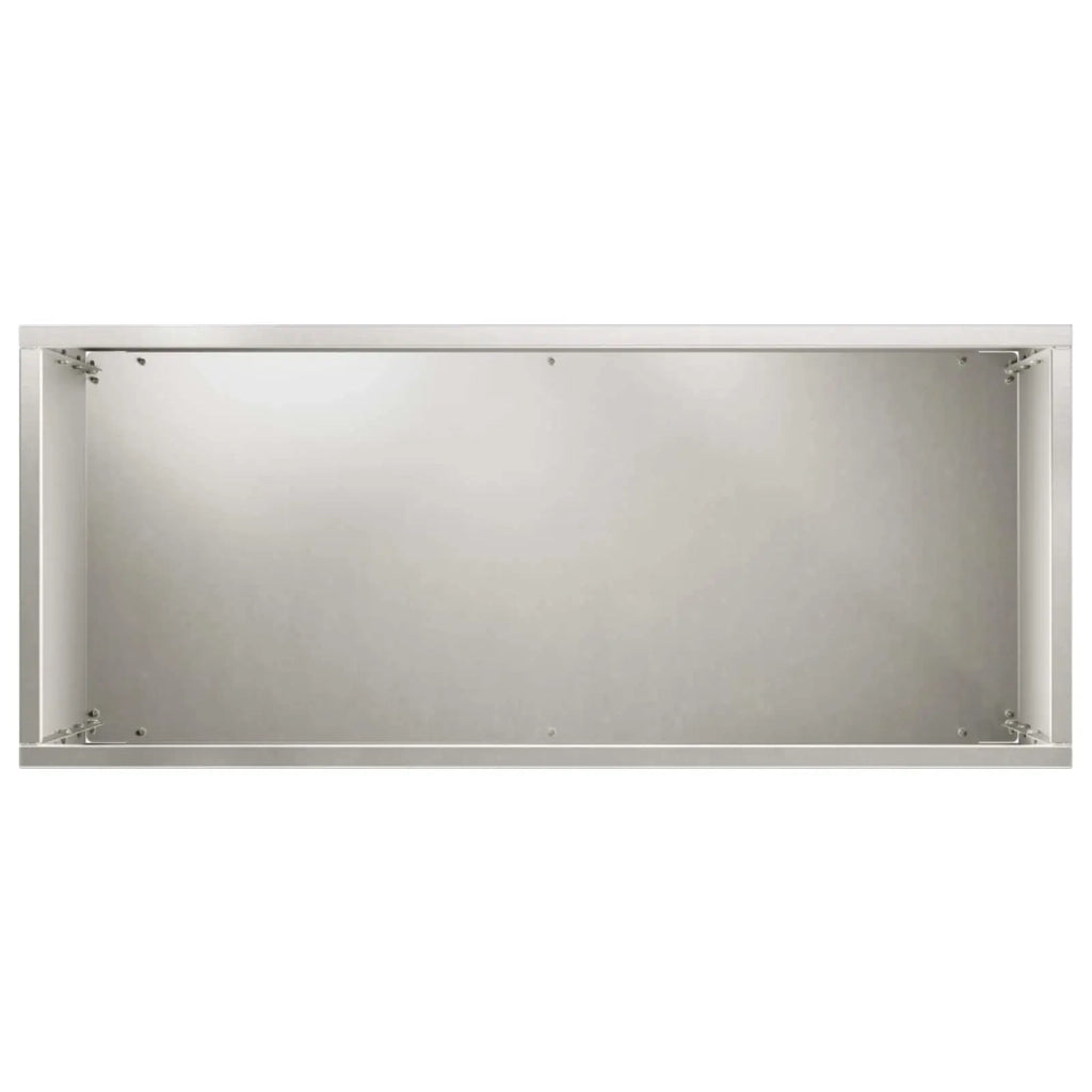 Vaso da giardino 2 pz Argento 40 x 20 x 75 cm Acciaio Inox 8005437