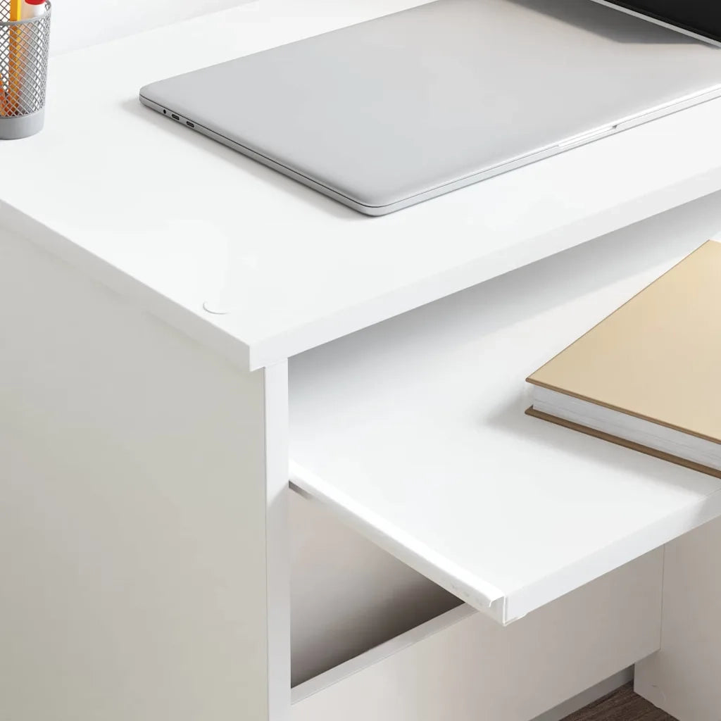 Scrivania Bianco 106 x 41 x 88.5 cm Legno multistrato 869466