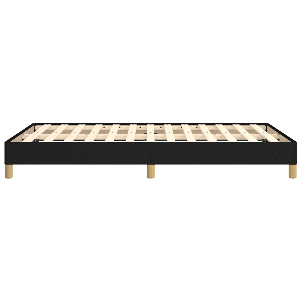 Giroletto senza Materasso Nero 120x200 cm Tessuto 346804
