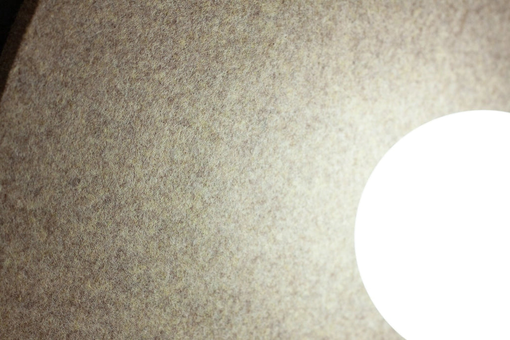 Lampada a sospensione CALMA beige feltro 1xG9 Emibig