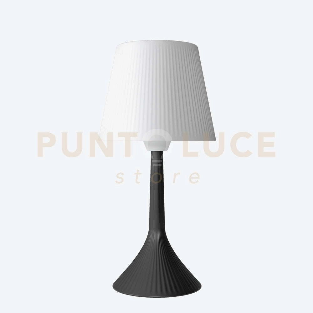 LAMPADA DUSE WIRELESS LED 4000°K 9 Volt  3.6-5W Intensità dimmerabile NERO OPACO