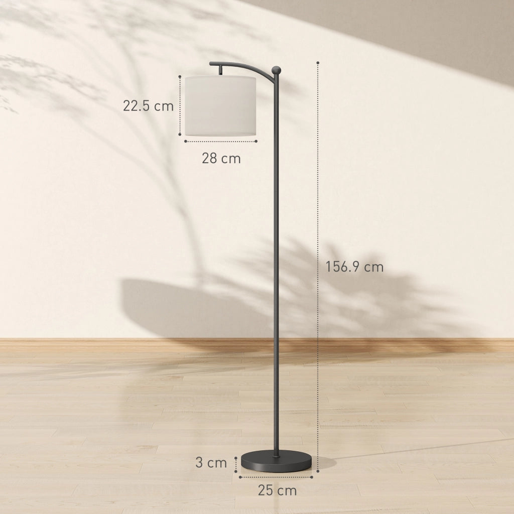 Lampada da Terra LED Dimmerabile ¨C Xylo ¨C Con Telecomando, 11 Temperature, 11 Luminosit¨¤, Timer 60 Min, Nero