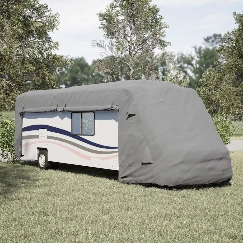 Telo per Camper Grigio 870x235x275 cm in Tessuto Non Tessuto 4015880