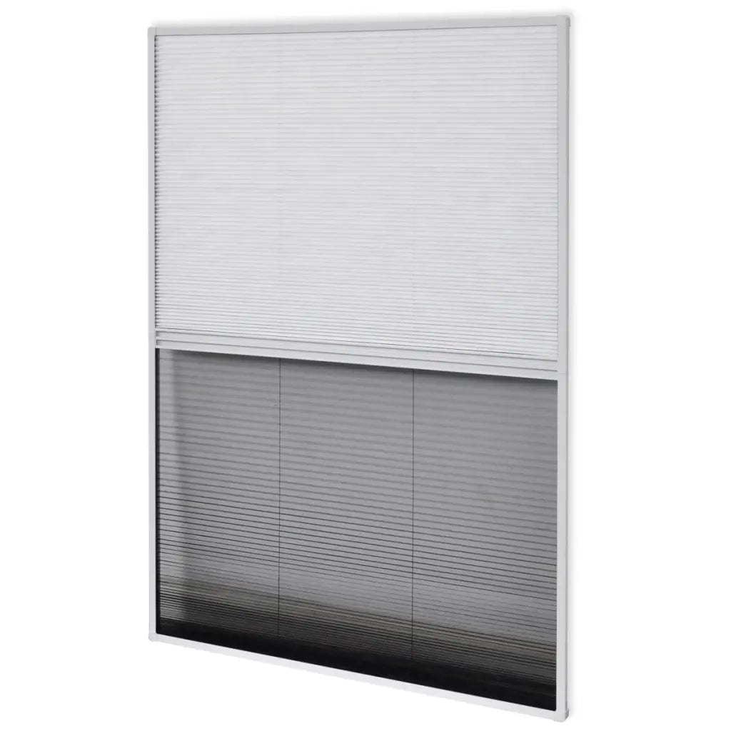 Zanzariera Plissettata in Alluminio 80x100 cm con Tendina CFW2550992