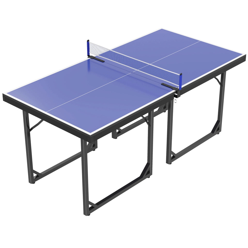 Tavolo da Ping Pong Pieghevole ¨C Minimal ¨C Blu Viola 182x91 cm