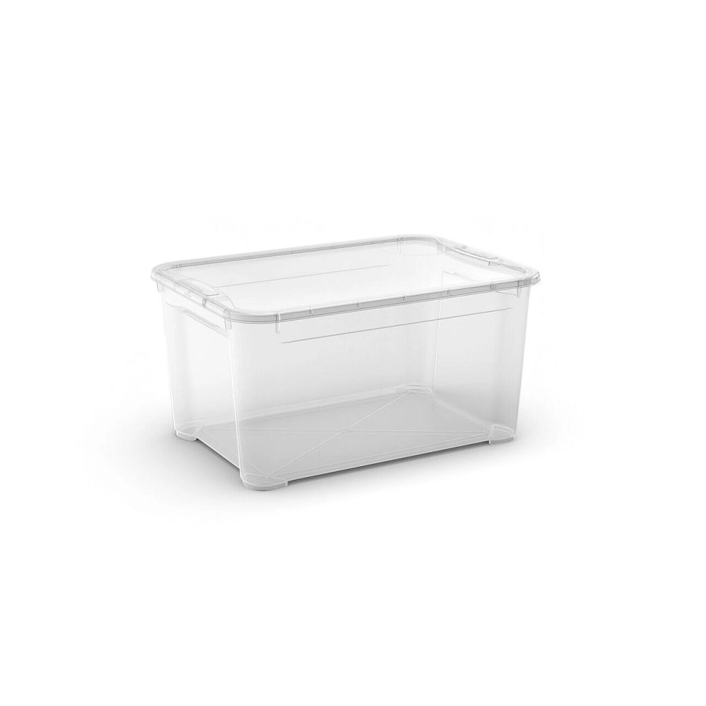 Keter CONTENITORE T BOX L 55.5X39XH28.5CM TRASPARENTE