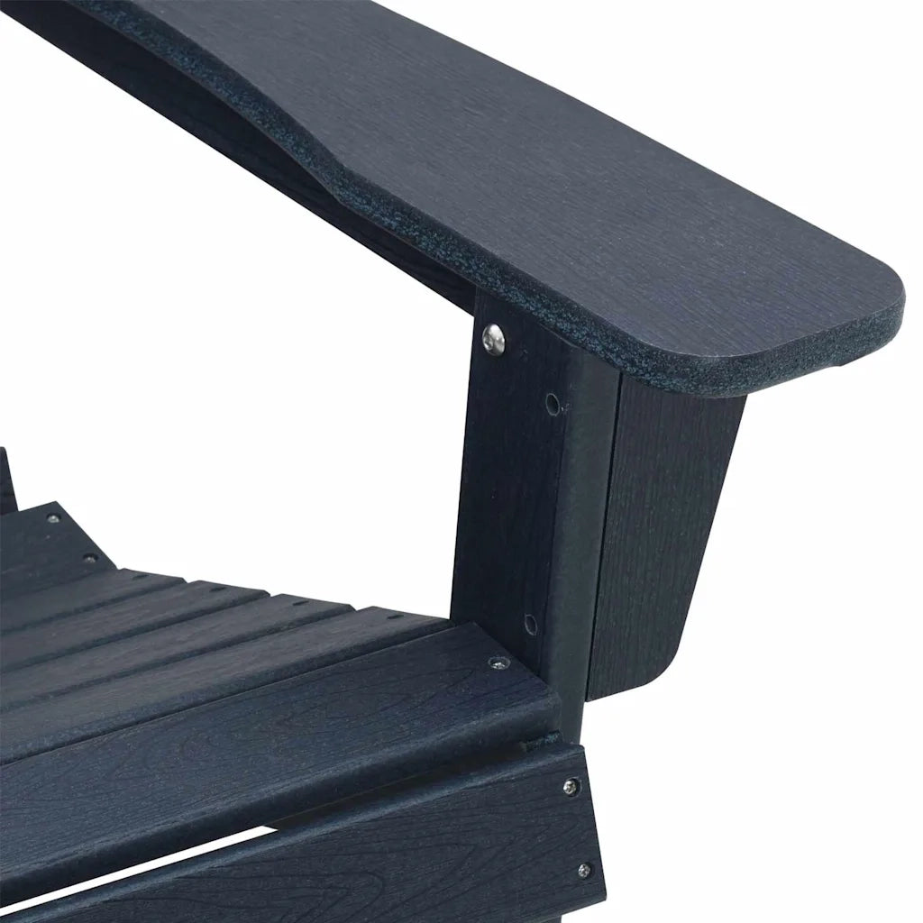 Sedia Adirondack Blu navy 82 x 74 x 92 cm HDPE 42006622