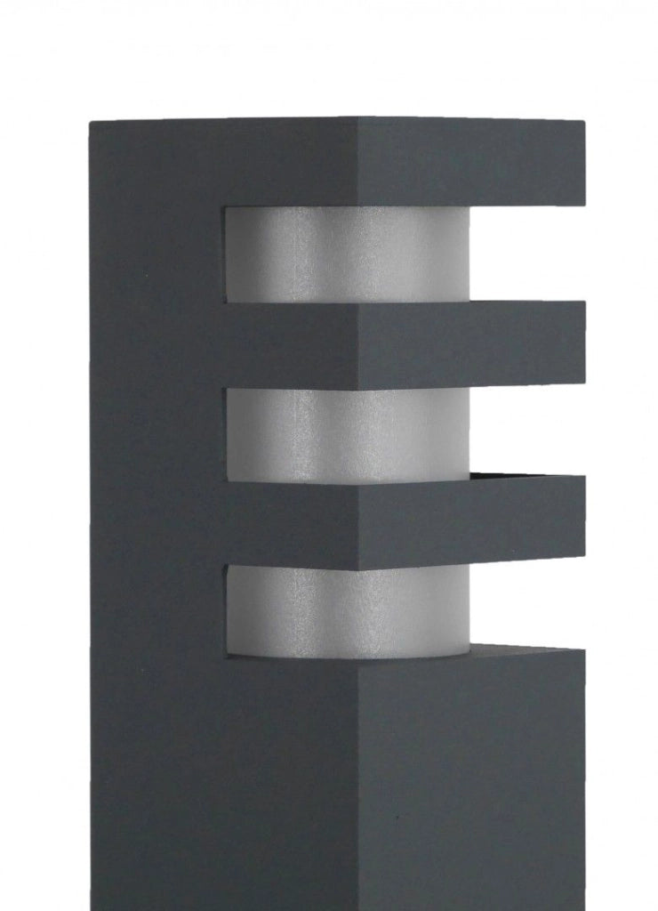 Applique esterna alluminio E27 grigio scuro IP54 SU-MA RADO