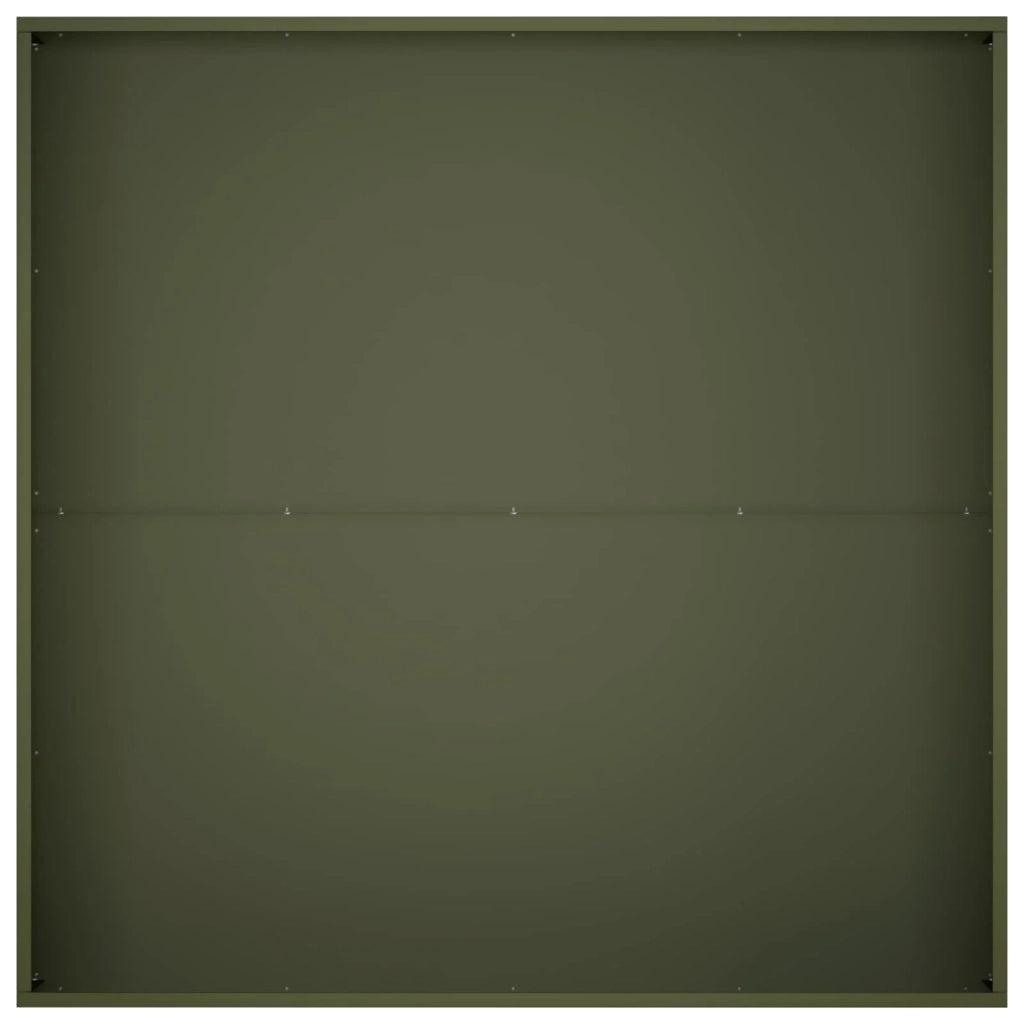 Vaso da giardino Verde Oliva 100 x 100 x 20 cm 8005028