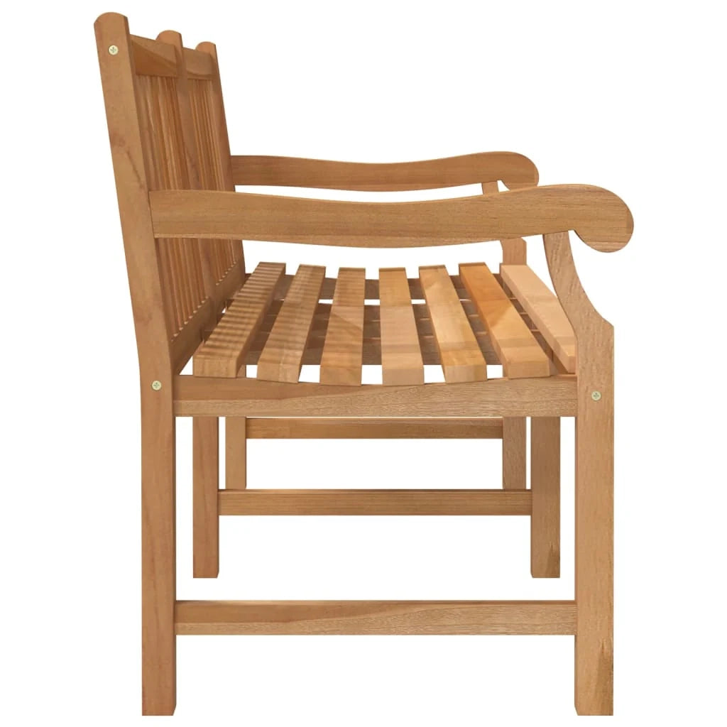 Panca da giardino mobili da esterno per patio terrazza 150 x 69 x 92 cm legno massello di teak 02_0011248